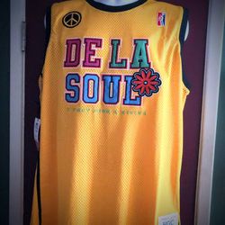 De la Soul #89 “Six Feet High And Rising” Commemorative Hip Hop Jersey - 3X