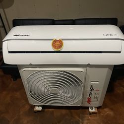 Everything New,  Mirage Life 24,000 - 2 TONS - Heating & Cooling - Remote Control 