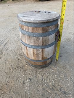 Old well Handcrafted barrel