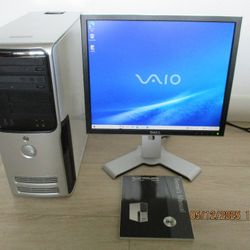 Dell XPS-410 tower with Dell 1907FP monitor