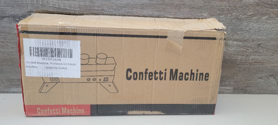 New - Professional Confetti Cannon Launcher Machine, DMX