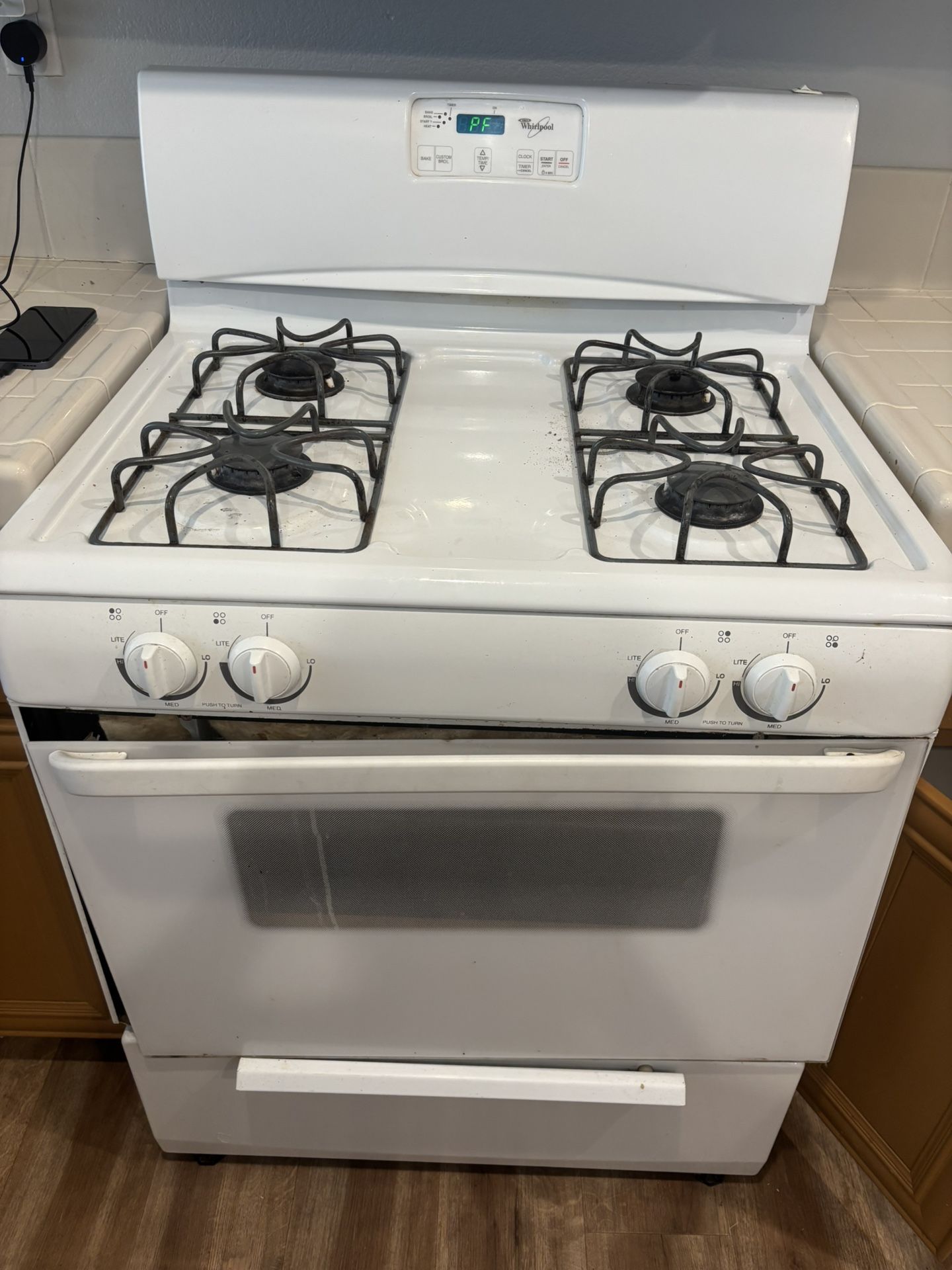 Whirlpool Stove Oven