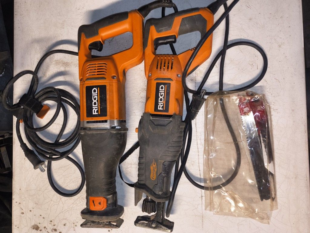 Ridgid Reciprocating Saw Saw