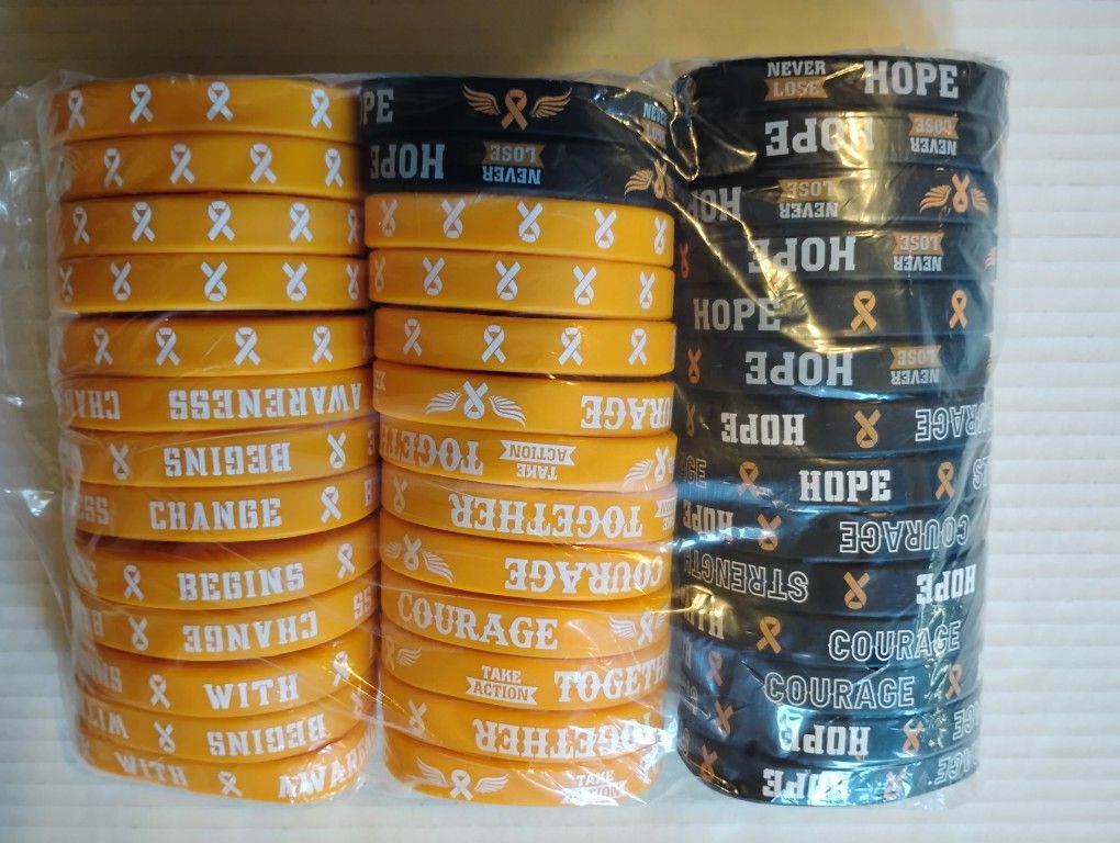 Rubber Bracelets lot of 200