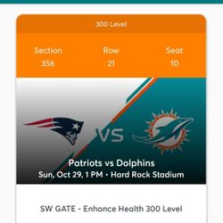 Miami Dolphins Vs New England Patriots 