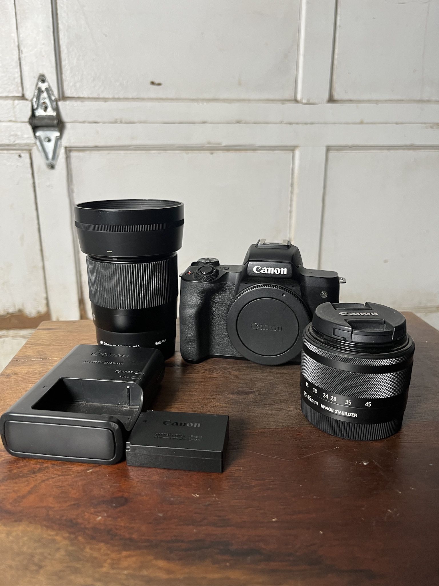 Canon EOS M50 With Sigma 35mm 1.8