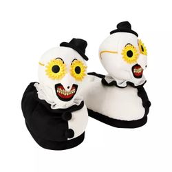 Terrifier Art the Clown Plush Slippers | NWT | L/XL