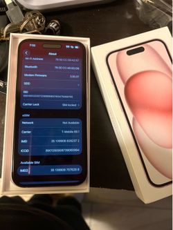 iPhone 15 128 gb tmoblie