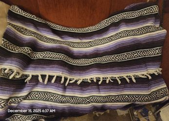 Purple MEXICAN BLANKET