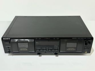 Sony TC-WE435 Dual Deck Cassette Recorder Stereo Tested & Working