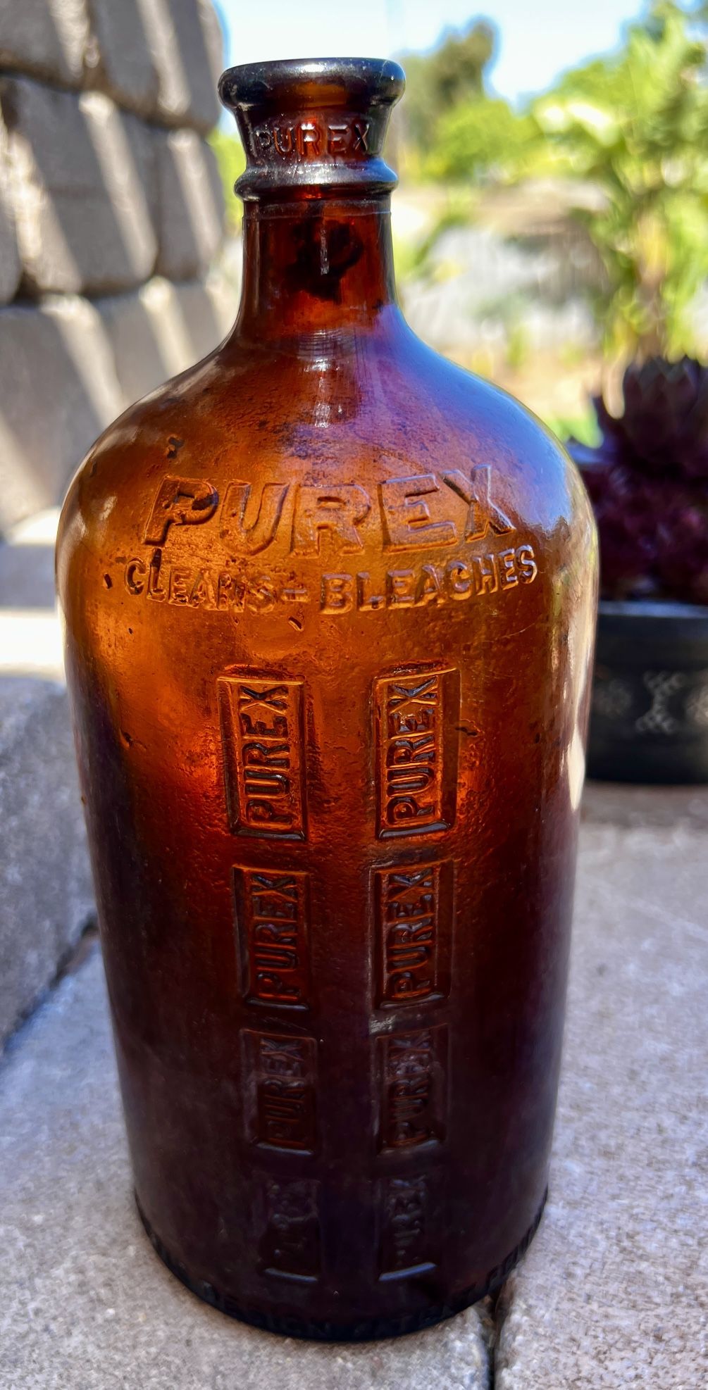 Antique Purex Bottle