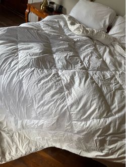 Pacific Coast feather down comforter, queen
