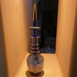 Persian Glass Decanter - Vintage