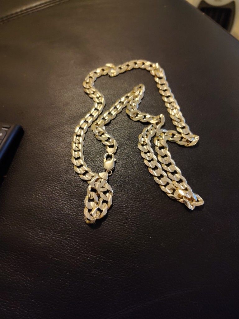 10k 31" Cuban Link Solid Gold Necklace