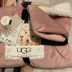  Lamb Fleece Blankets Size 150x200 Pink