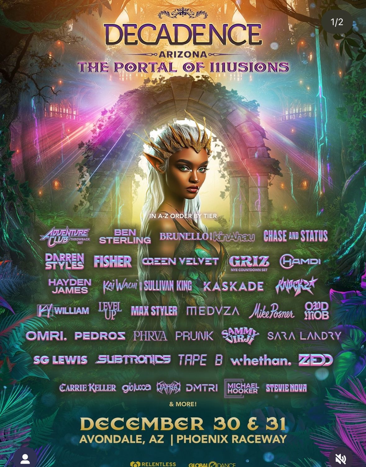 Decadence Tickets (GA 2-day)