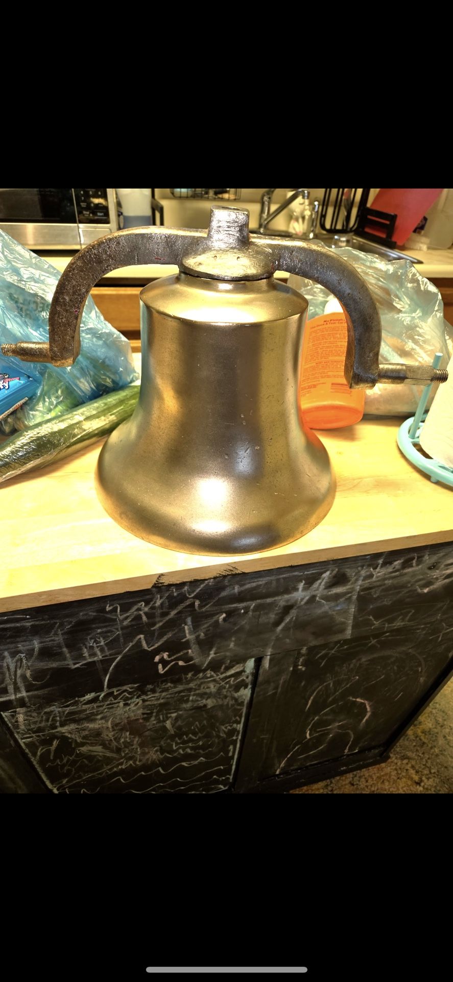 Train Bell Brass
