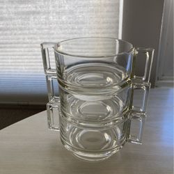 vintage Italian glass bowls 