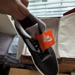 Air Jordan Retro 3 Black Cement Nike Air Brand New DS Sz 13 Men’s 