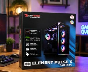 *NEW* iBUYPOWER Element Pulse X Gaming PC – Ryzen 7 9800X3D, RTX 5070, 32GB DDR5 ($2000 MSRP)
