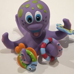 Nuby Octopus Hoopla Bath Toy