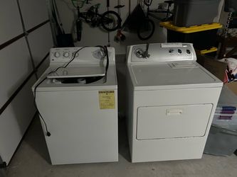 GE Washer and Whirlpool Dryer Set