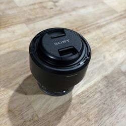 Sony 50mm F1.8 Lens 