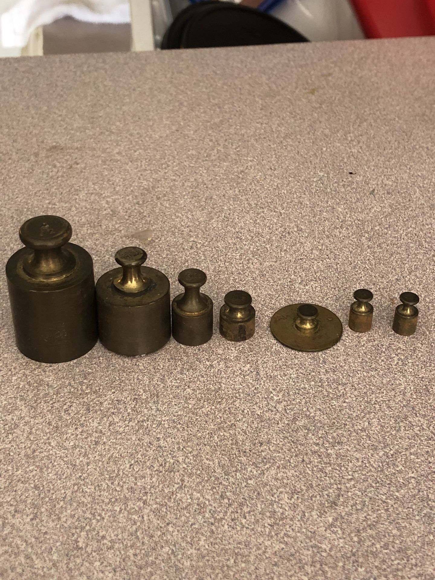 Antique Metric Weights 