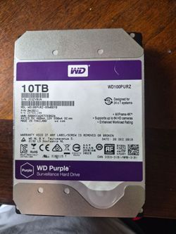 Surveillance  hard drive
