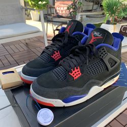 Nike Air Jordan 4 Retro Shoes “Rare Air” (Gold Patch) Mens Sz 8.5 Legit Authenticated Ebay QR Code Sneakers