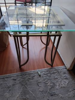 Glass table