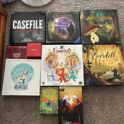 Variety of Board Games