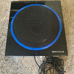 RW10CA Ultra-Slim 10" 800W Powered Under Seat Auto Subwoofer