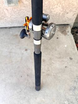 6’ 6” Ugly Stick Tiger Medium Action Rod with an Okuma Cold Water 203D Trolling Reel