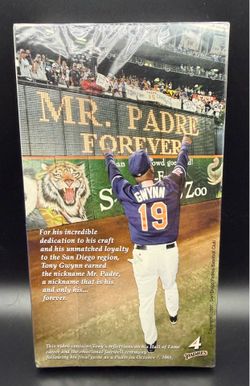 Tony Gwynn - Mr Padre VHS tapes