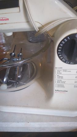 Sunbeam mixer, antique