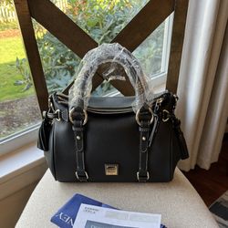Dooney & Bourke Sorrento Satchel Black NWT