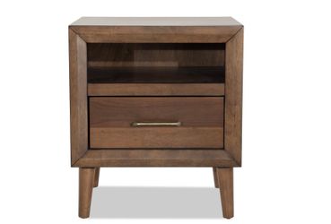 Bettie Brown Nightstand with Drawer