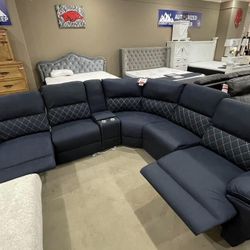 All New Reclining Sectional On Sale Now!!