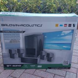 Home Theater System, Brand New!