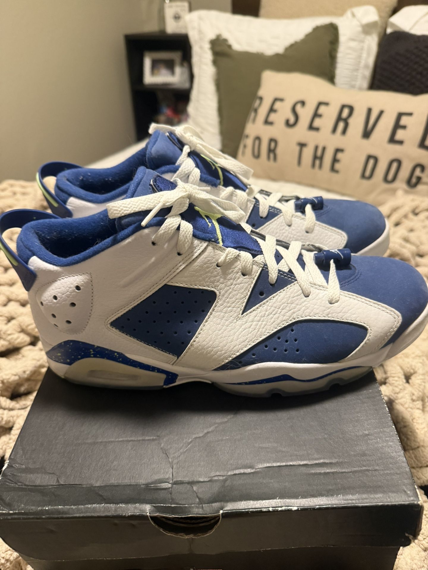 Jordan Ghost Green 6s Low Size 11
