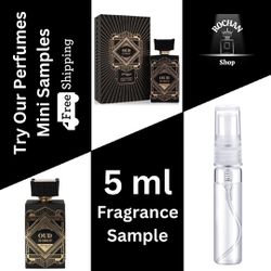 Zimaya Oud Is Great By Afnan Extrait De Parfum Spray 5 ml Sample (Unisex)