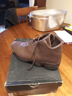 Jordan Horizon Croc Skin Brown