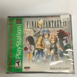  Final Fantasy IX [Greatest Hits] - Sony PlayStation 1 PS1 Game - 4 Discs