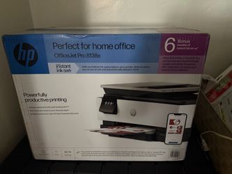 HP OfficeJet Pro 8138 All-in-One Color Inkjet Printer- AI Capable