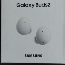Galaxy Buds 2 White True Wireless Earbuds Noise Cancelling 