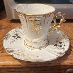 Vintage Tea Cup And Saucer