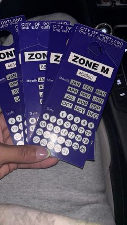 Zone m Permit Day Passes