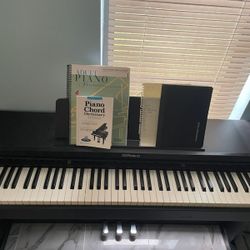 Piano With Pedals New Condition Weighted Keys