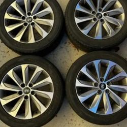 Hyundai Elantra Rims Genesis Wheels Santa Fe Veloster Kona Accent Tucson 